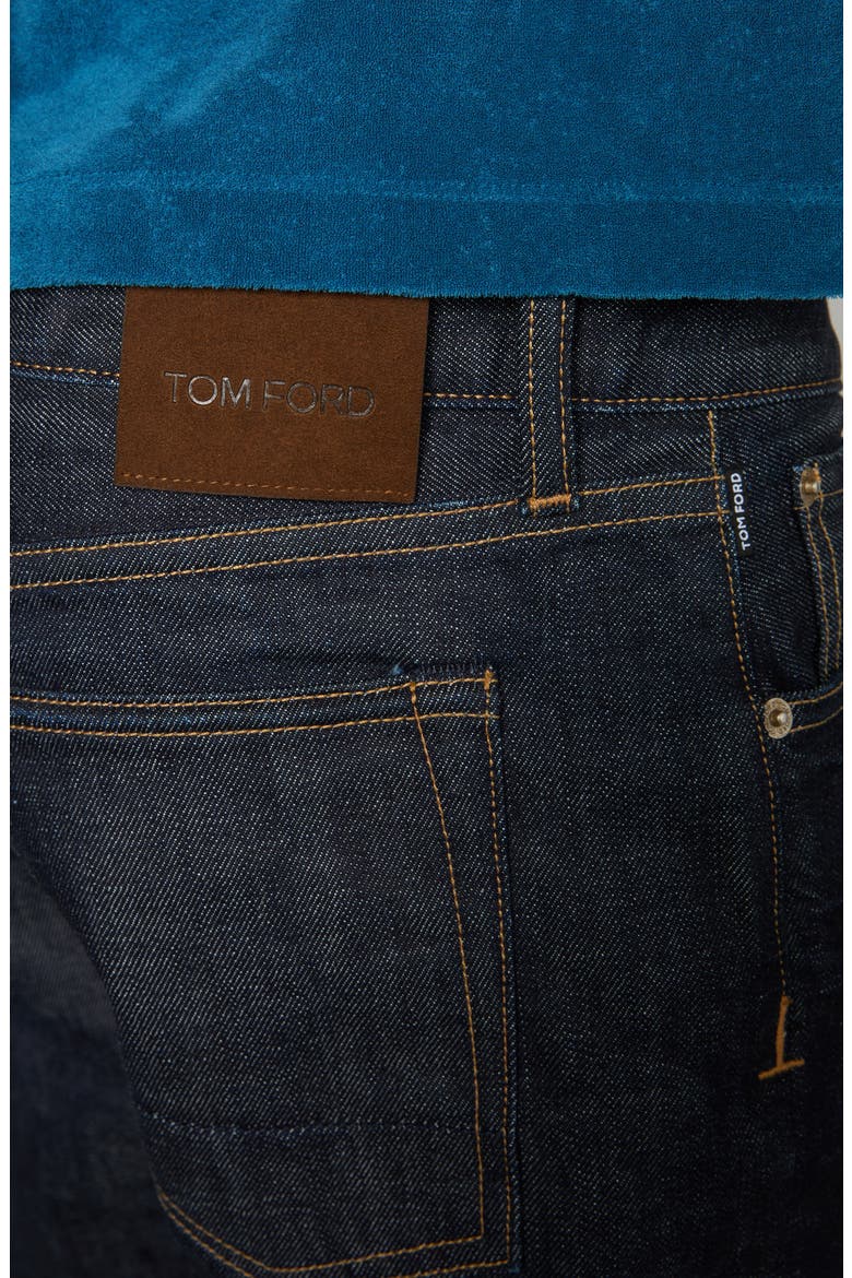 Selvedge Bootcut Jeans, Alternate, color, HB775 RINSE BLUE