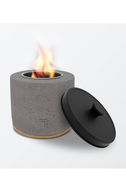 Sharper Image Tabletop Fire Pit In Gray