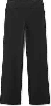 MANGO Pull-On Mid Rise Flare Pants