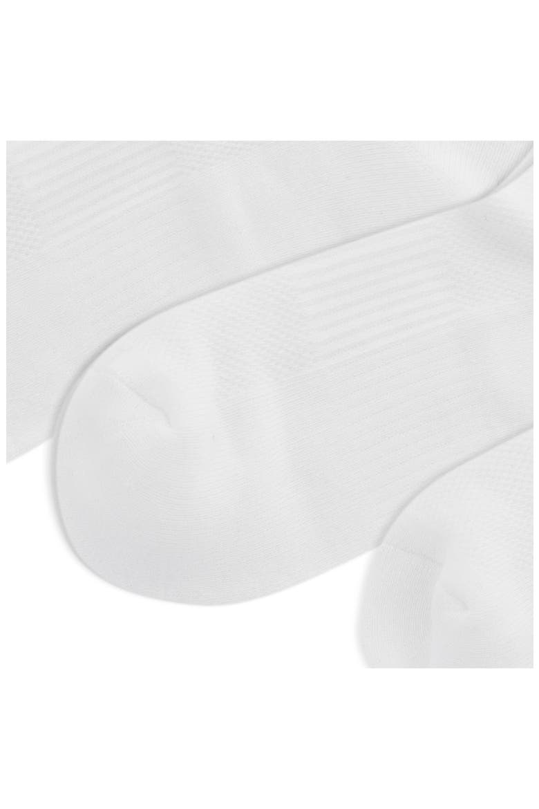 Assorted 3-Pack Cuff Stripe Ankle Socks, Alternate, color, BRIGHTS