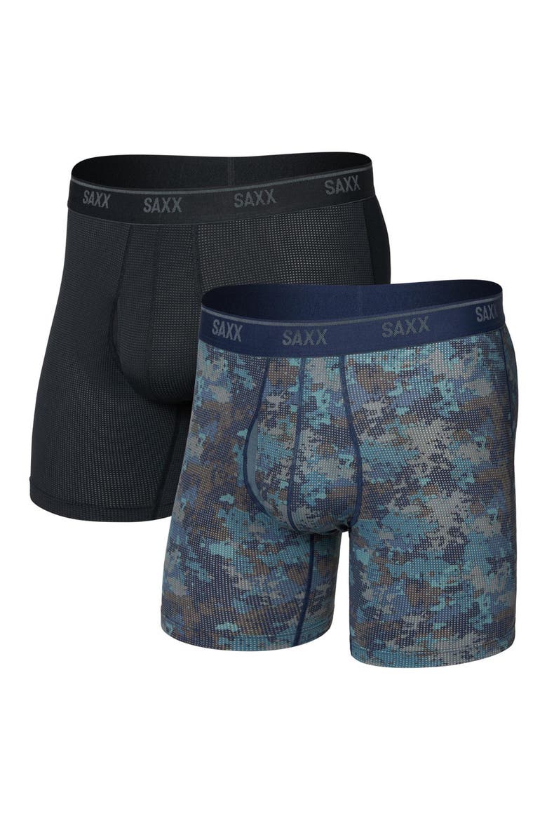 Assorted 2-Pack Quest Quick Dry Mesh Boxer Briefs video