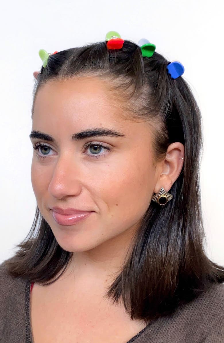 Chunks Jester Assorted 6-Pack Micro Claw Clips, Alternate, color,