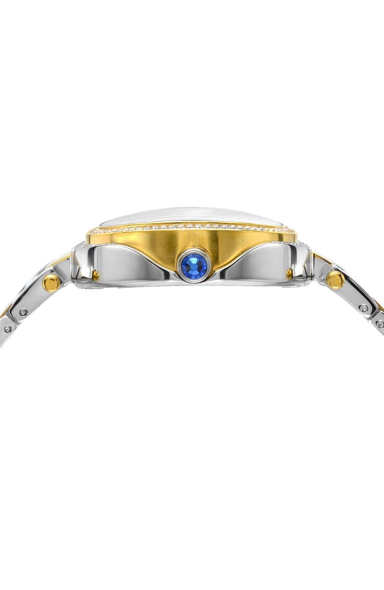 PORSAMO BLEU Women's South Sea Swarovski Crystal Bracelet Watch, 40mm, Alternate, color, 