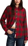 Lucky Brand Clyde Plaid Coton Flannel Button-Up Shirt