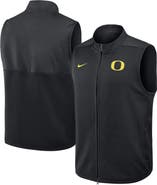 Nike Men's Nike Black Oregon Ducks Primetime Victory Performance Full-Zip Vest