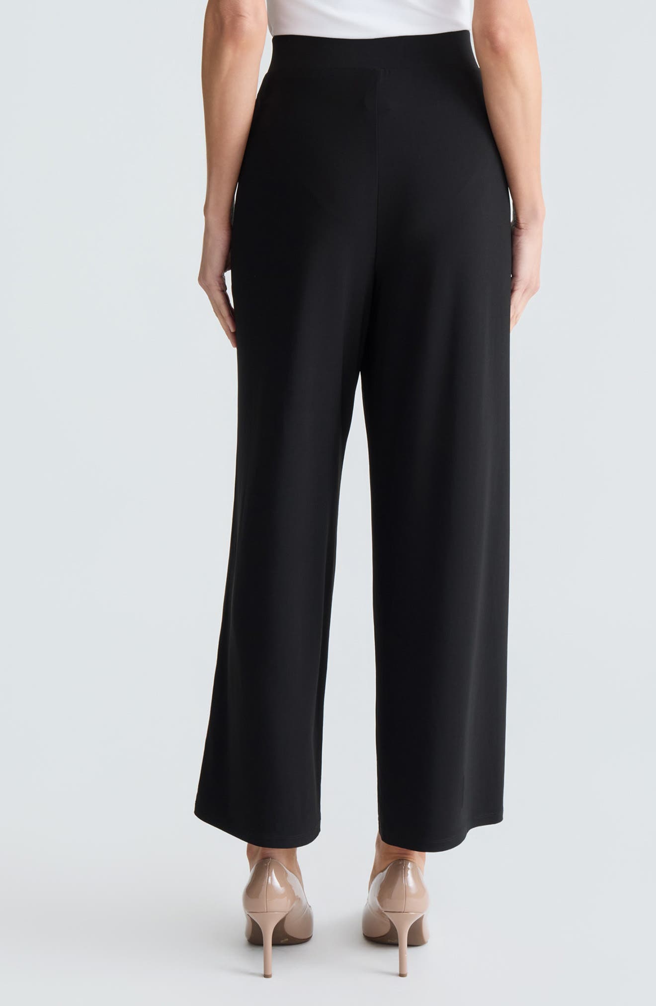 Pull-On Ankle Wide Leg Pants - image 2