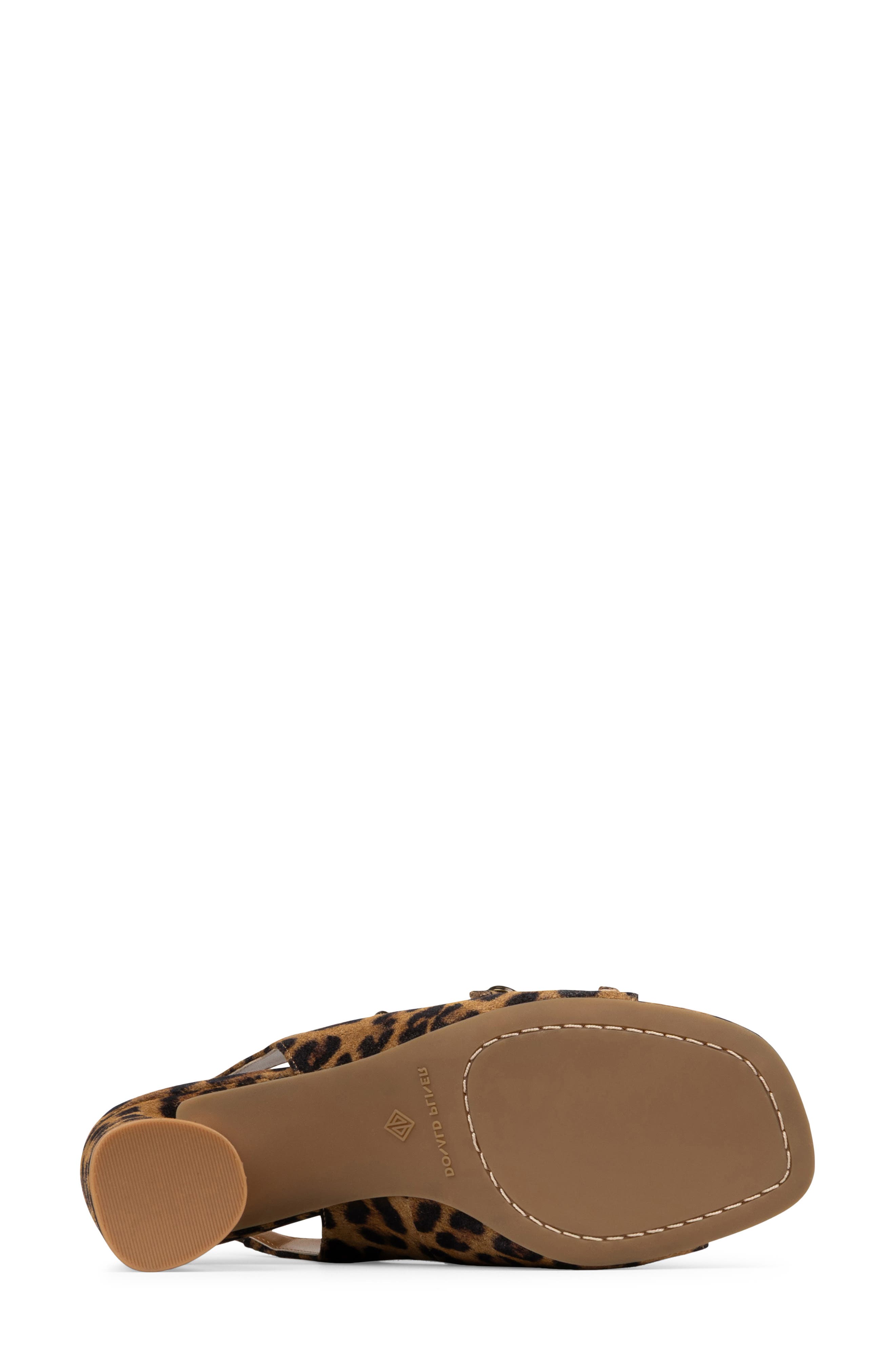 Vasta Slingback Sandal, Alternate, color, LEOPARD