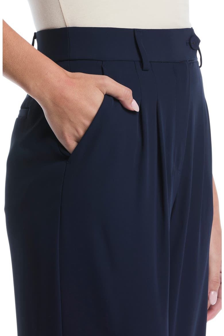 Extended Tab Pleated Pants, Alternate, color, PEACOAT