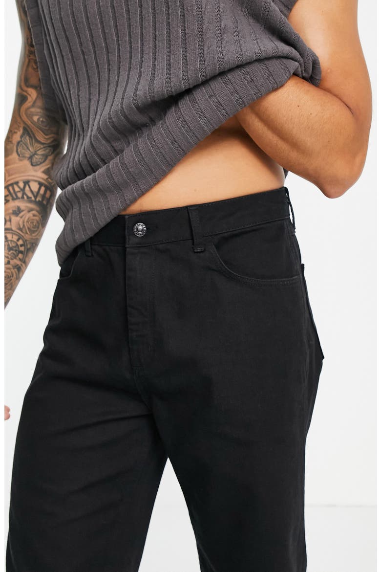 Flare Jeans, Alternate, color, BLACK