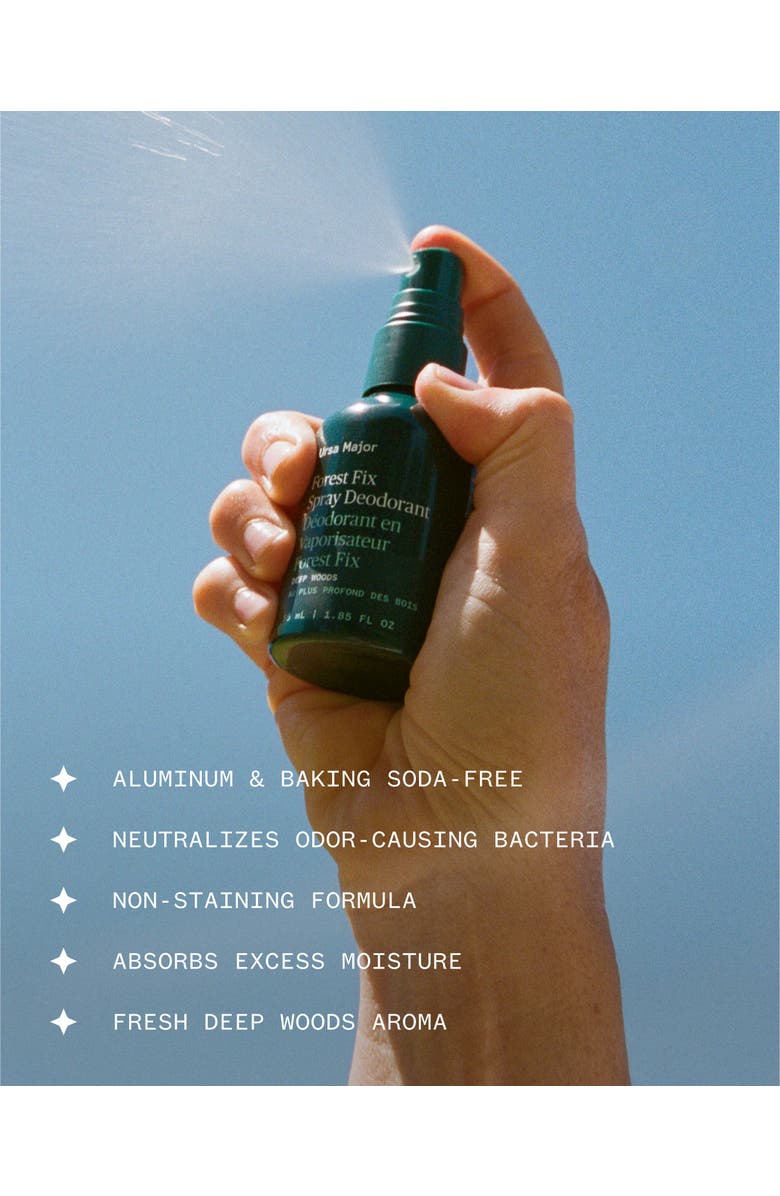 Ursa Major Forest Fix Spray Deodorant, Alternate, color, Dark Green