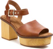 Kelsi Dagger Brooklyn Groove Platform Sandal