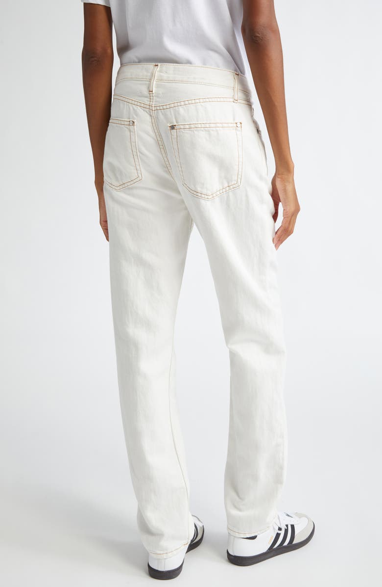 TWP Pony Boy Straight Leg Jeans, Alternate, color, White