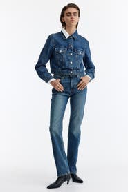 H&M Slim straight high waist jeans