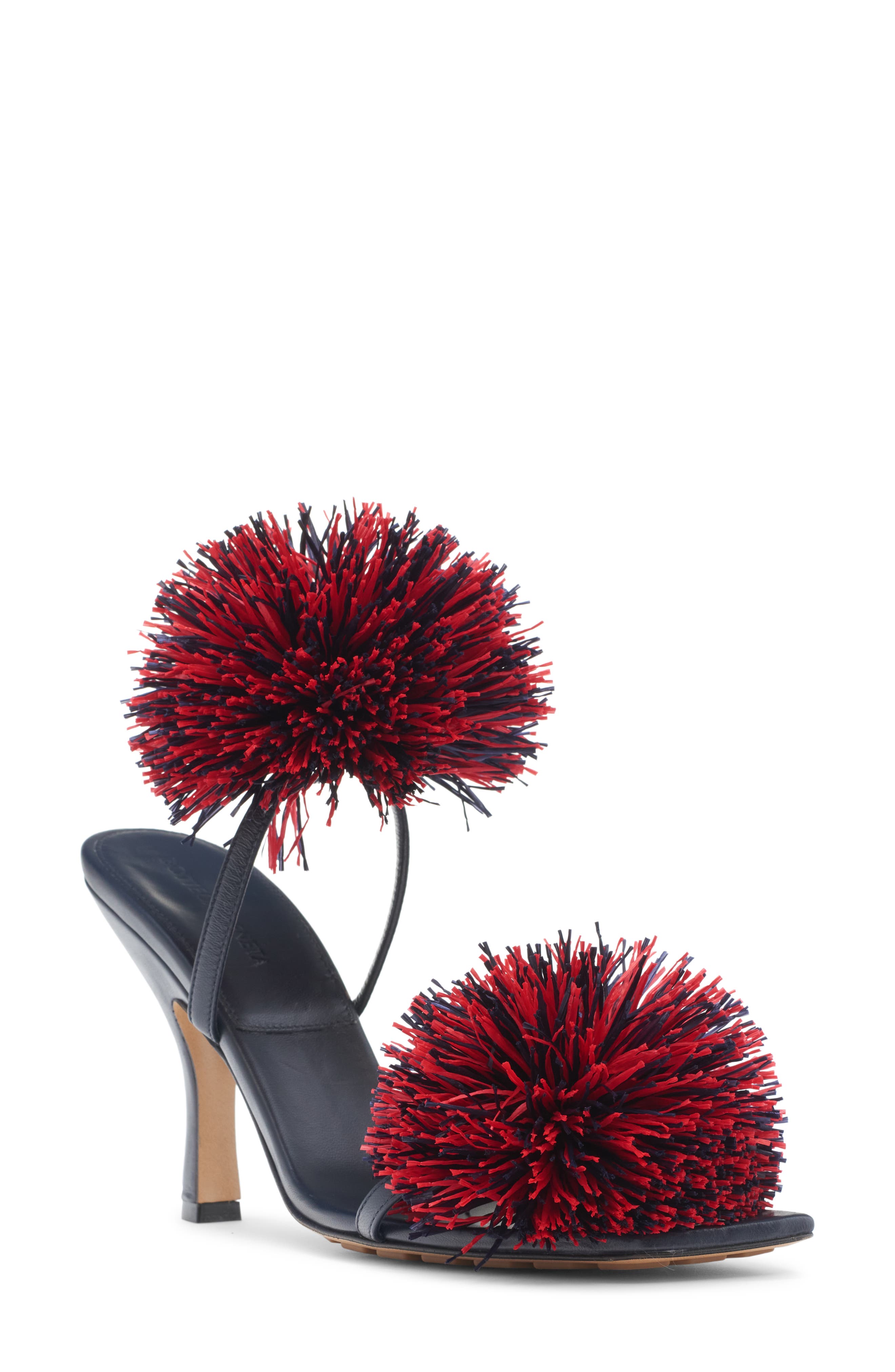 Bottega Veneta Adam Pom Slide Sandal, Main, color, 