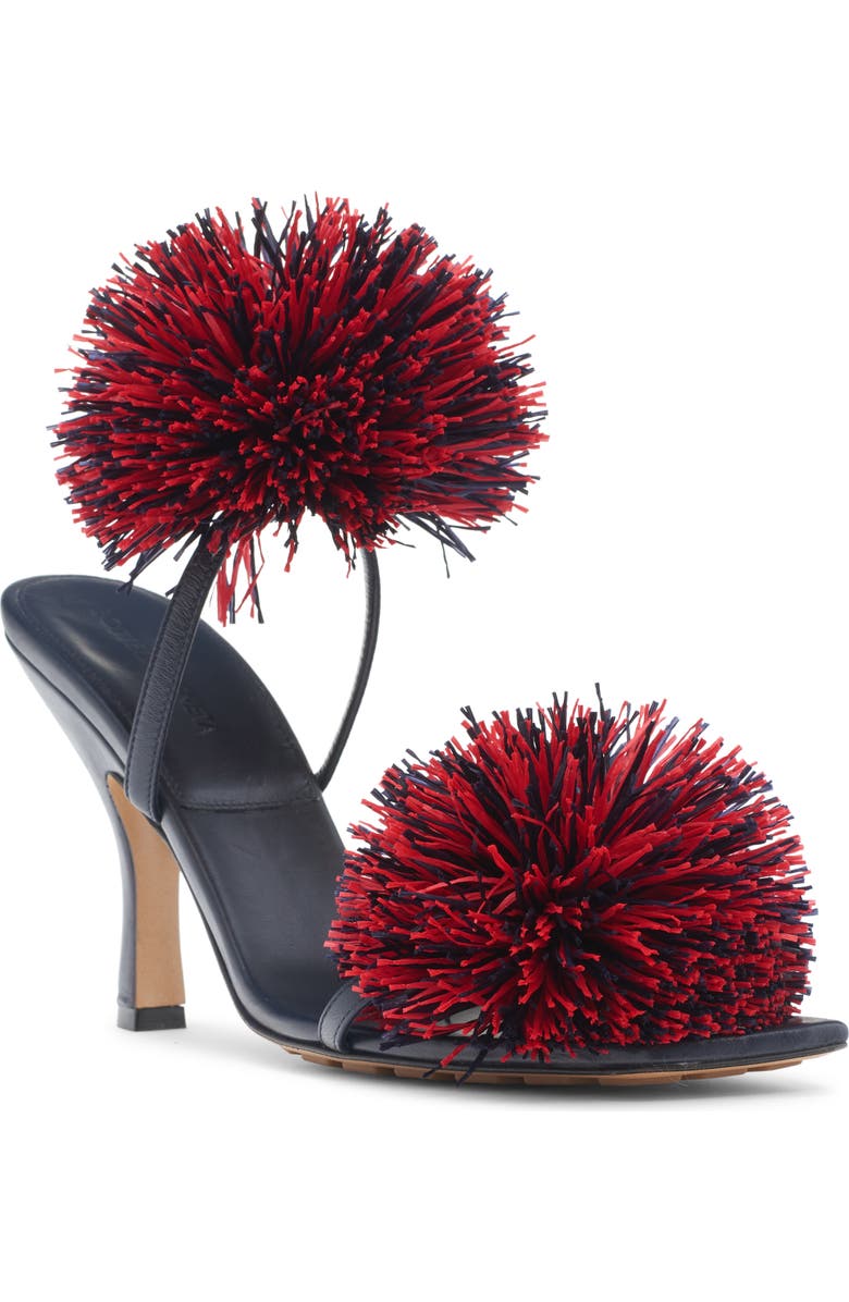 Bottega Veneta Adam Pom Slide Sandal, Main, color,