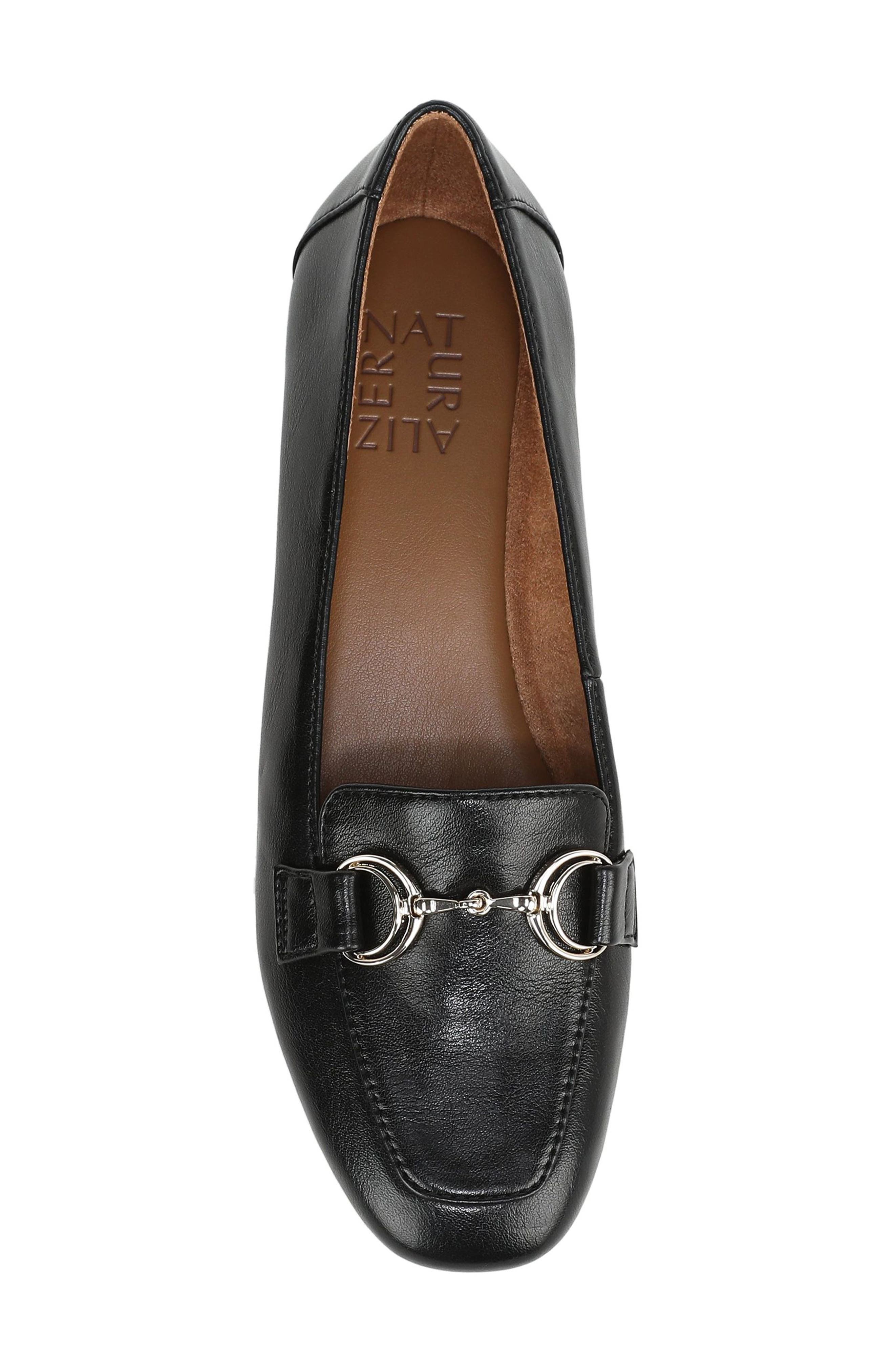 Naturalizer Kamryn Bit Loafer, Alternate, color, Black