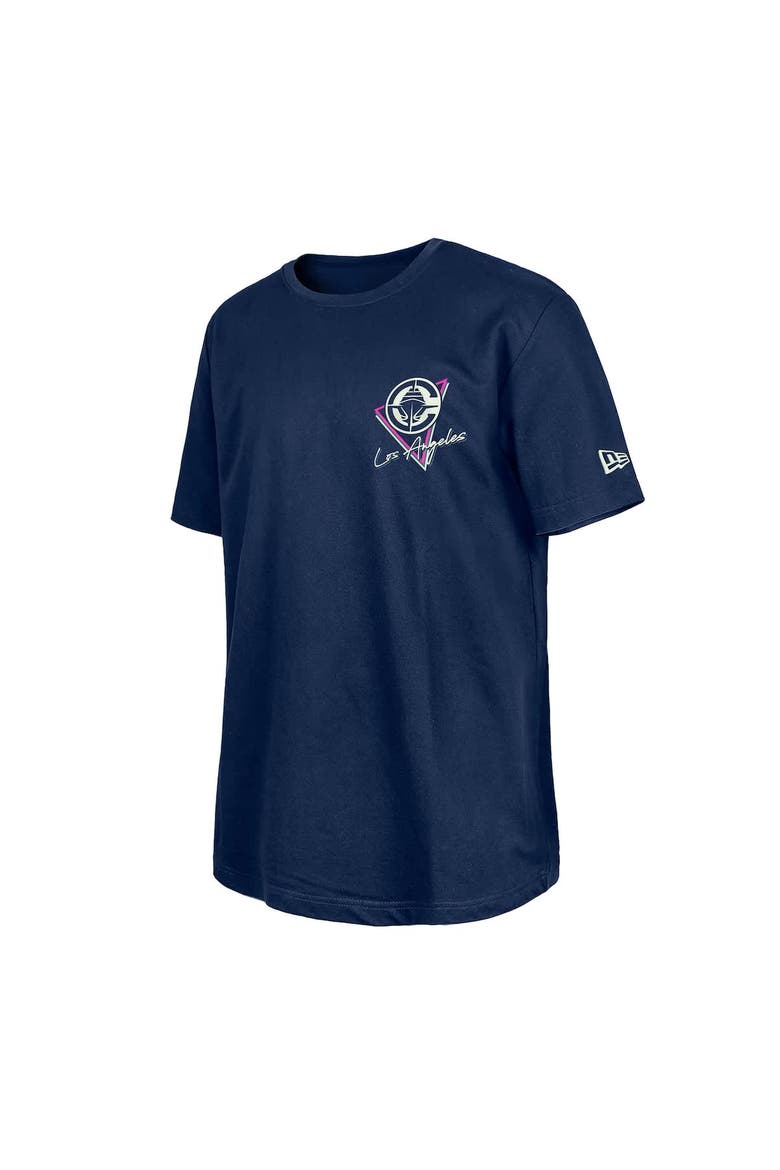 Navy LA Clippers Glow-in-the-Dark T-Shirt, Alternate, color, Navy