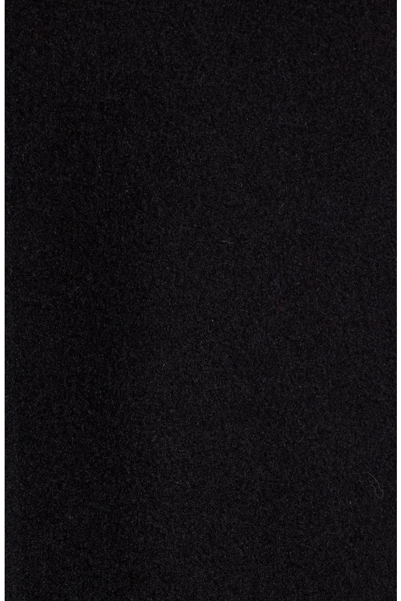 Maritime Wool Blend Peacoat, Alternate, color, BLACK