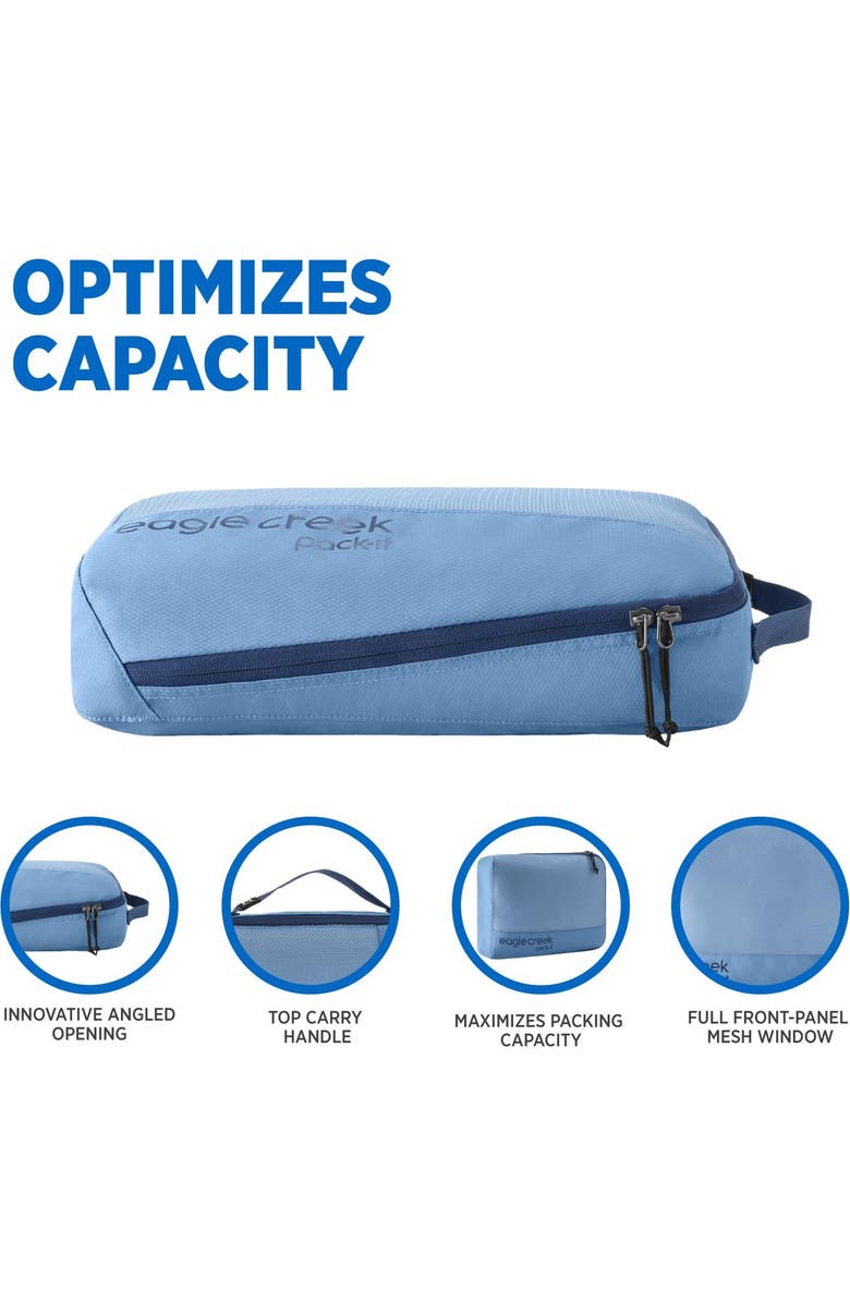 EAGLE CREEK Pack-It Reveal Medium Cube, Alternate, color, Blue Dawn