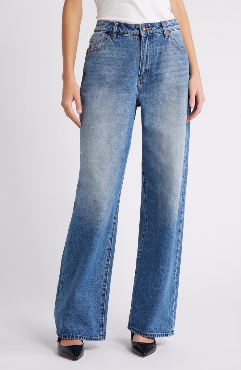 Rolla’s Kate Baggy Wide Leg Jeans, Main, color, 