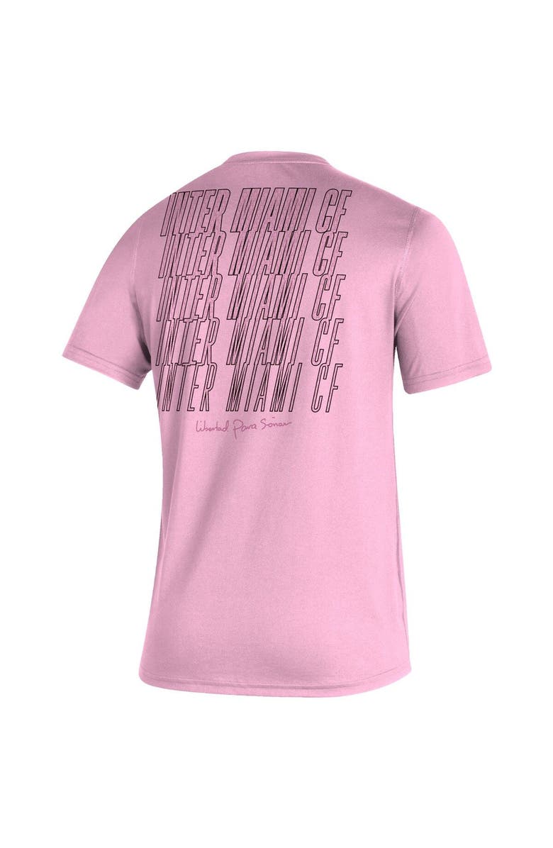 adidas Men's Inter Miami CF Pink adidas Creator Club T-Shirt, Alternate, color,
