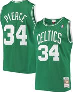 Mitchell & Ness Men's Mitchell & Ness Paul Pierce Kelly Green Boston Celtics Hardwood Classics Swingman Jersey