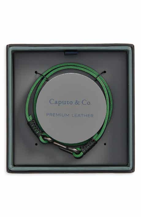 Men's Utility Hook Leather Bracelet