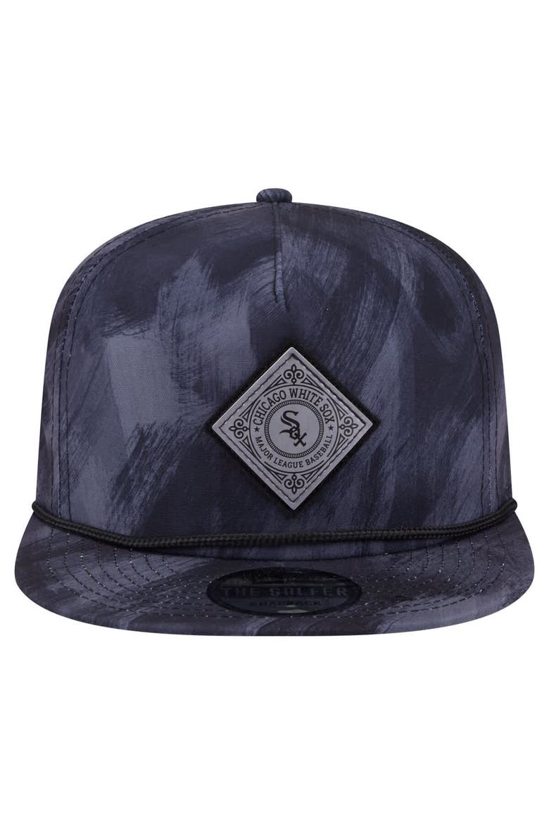 Men's New Era Navy Chicago White Sox Printed Golfer Snapback Hat, Alternate, color, Navy