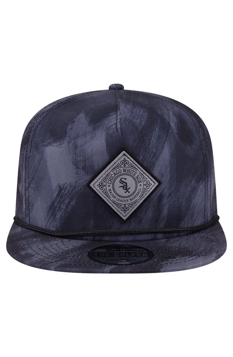 New Era Men's New Era Navy Chicago White Sox Printed Golfer Snapback Hat, Alternate, color, Navy