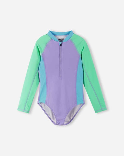 Aallot Solid SunProof swimsuit (Toddler, Little Kid, and Big Kid)