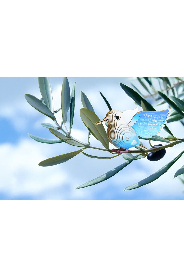 Dove 3D Puzzle - contains 28 puzzle pieces, Alternate, color, None