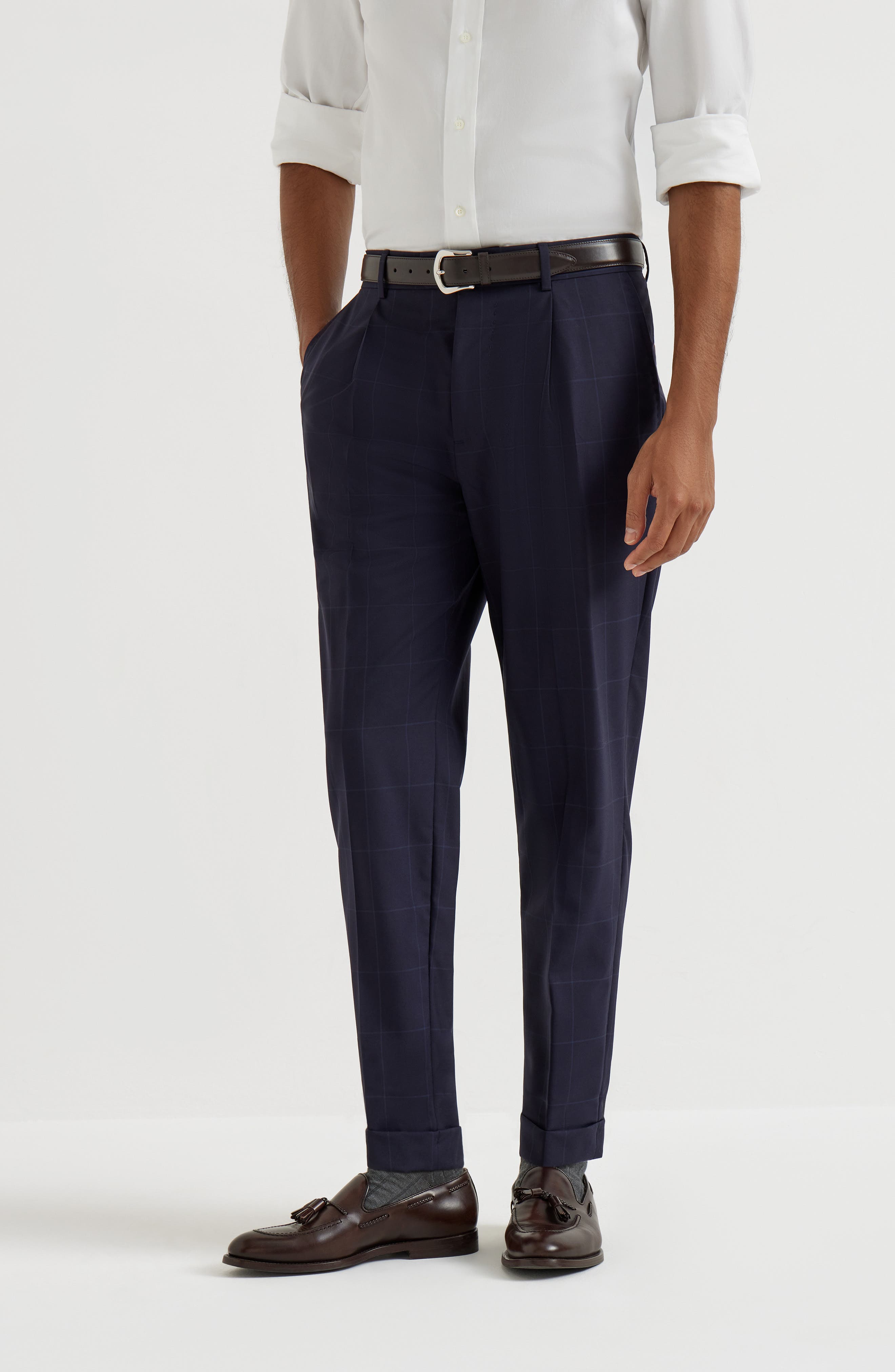 Virgin wool trousers - image 2