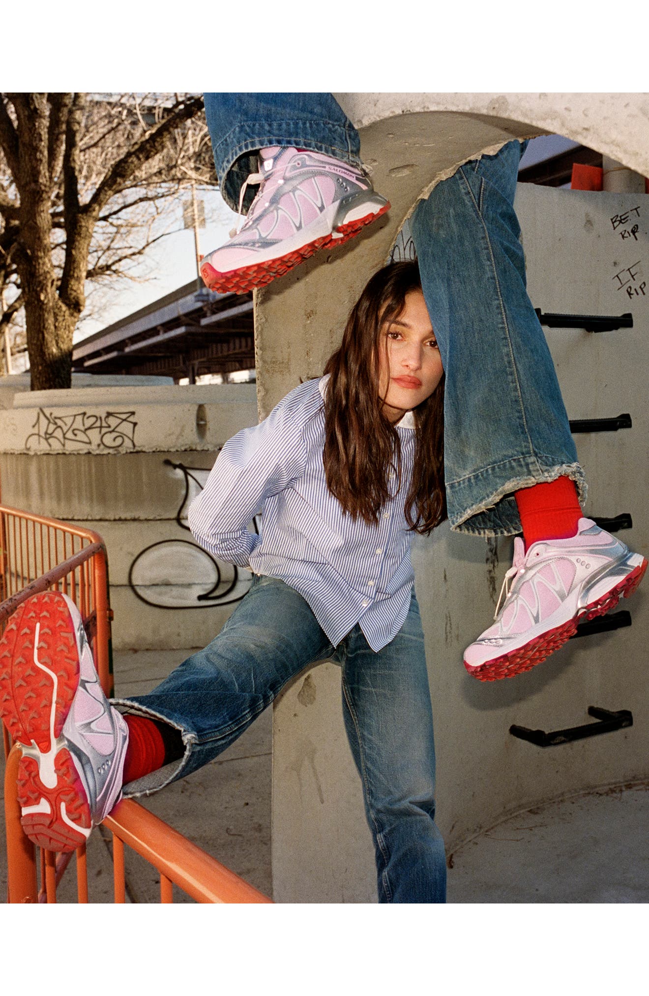 Salomon X Sandy Liang Gender Inclusive XT-Whisper Hiking Sneaker, Alternate, color, 