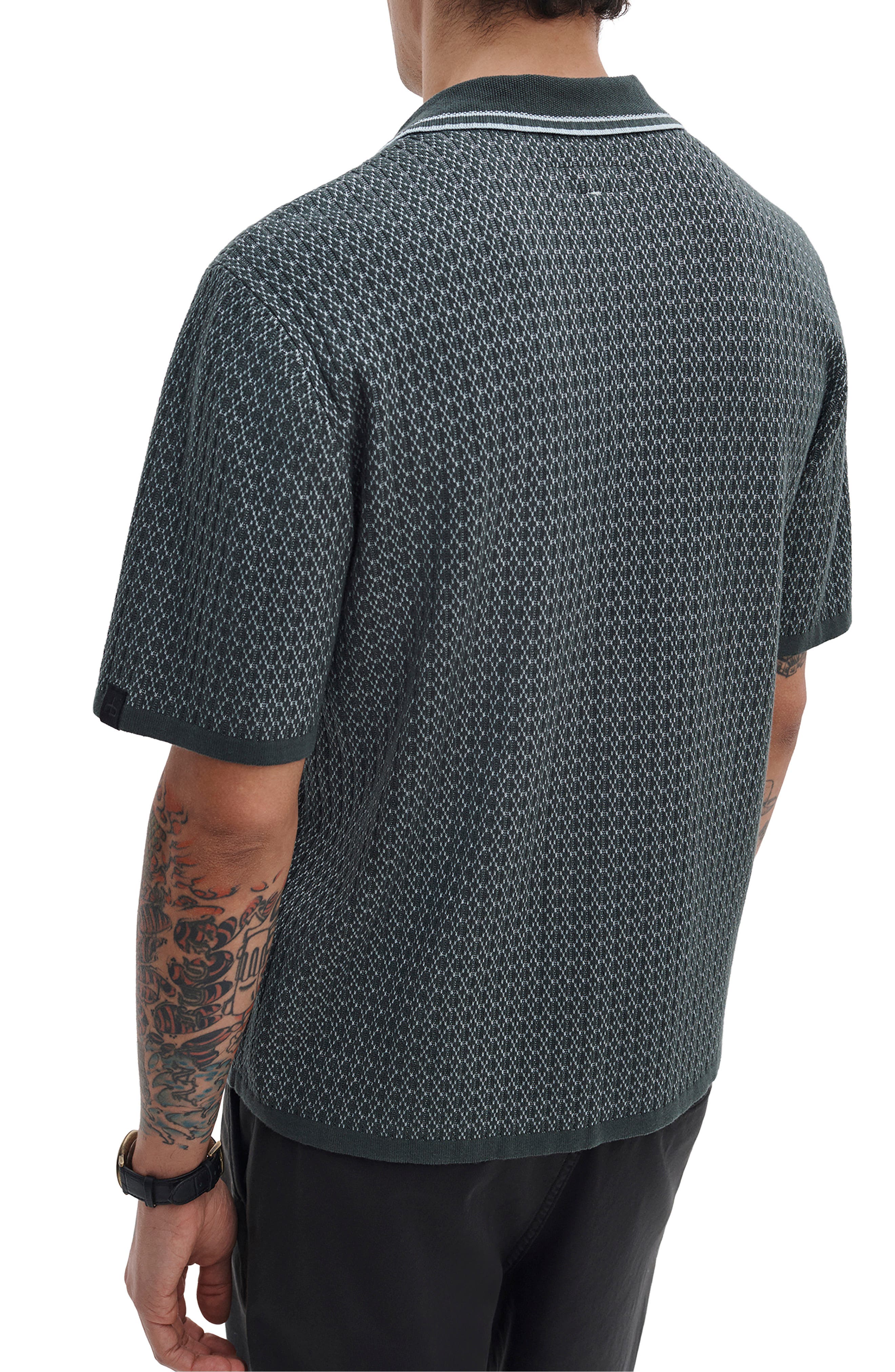 Harvey Cross Stitch Camp Shirt - image 2