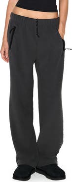 SKIMS Outdoor Fleece Straight Leg Pants