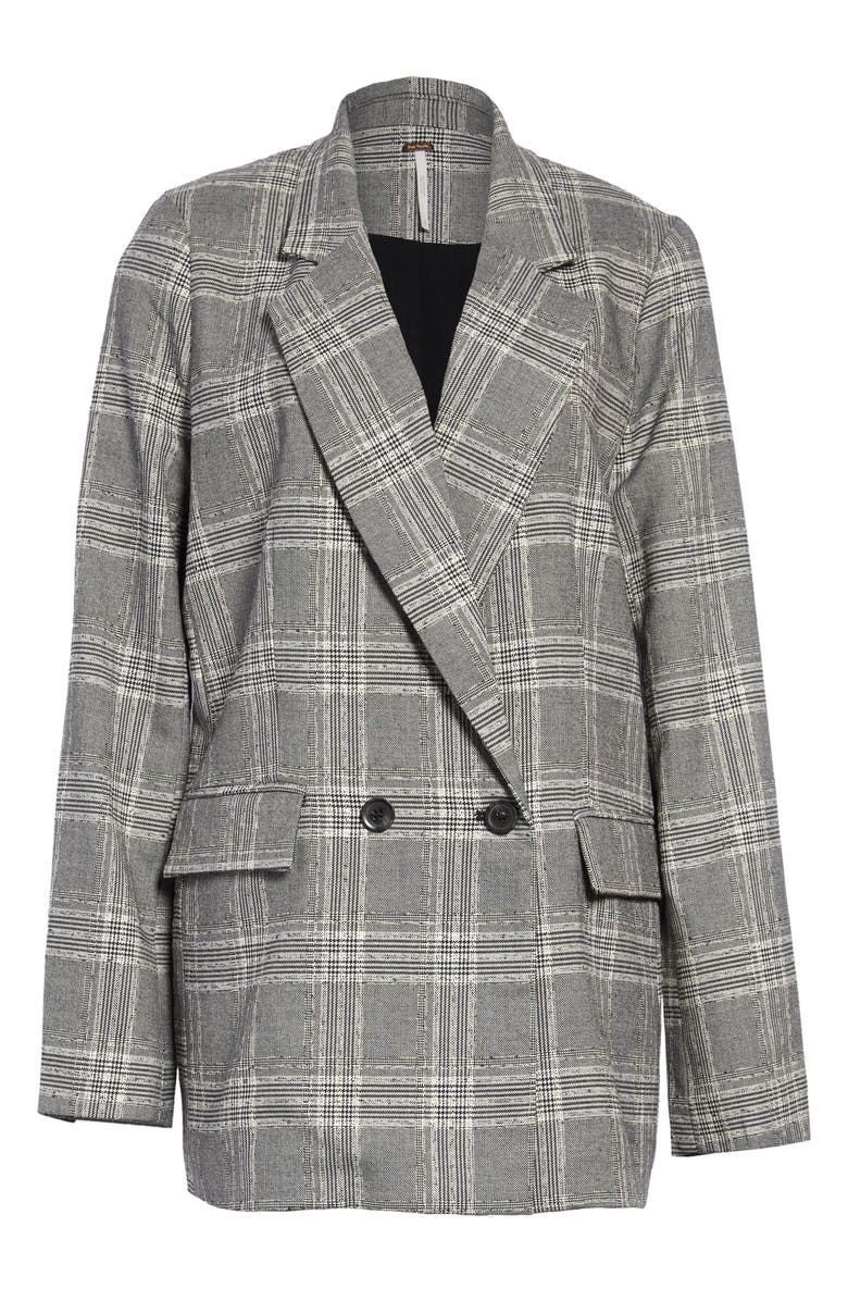 Free People Sporty Oversize Blazer, Alternate, color, 