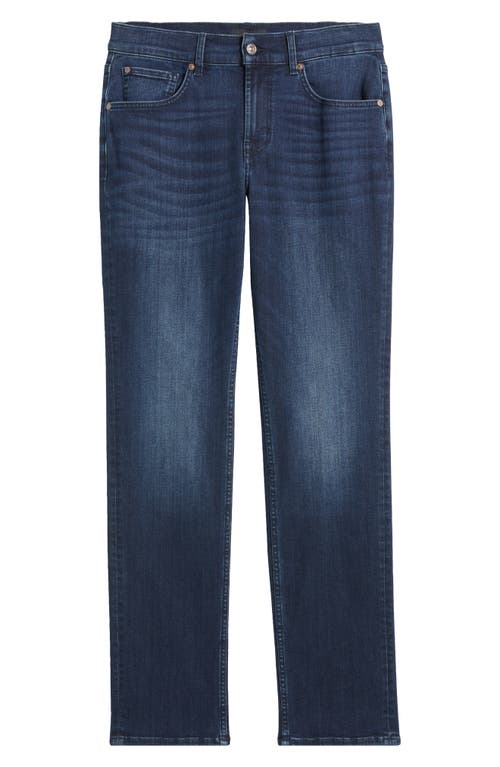 7 For All Mankind Modern Straight Fit Jeans In Proper In Blue