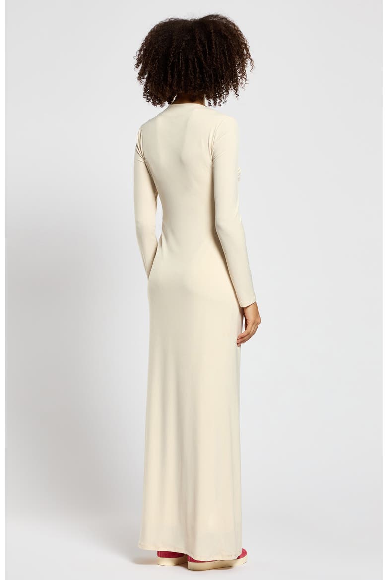 Charlotte Side Frill Dress, Alternate, color, Ivory