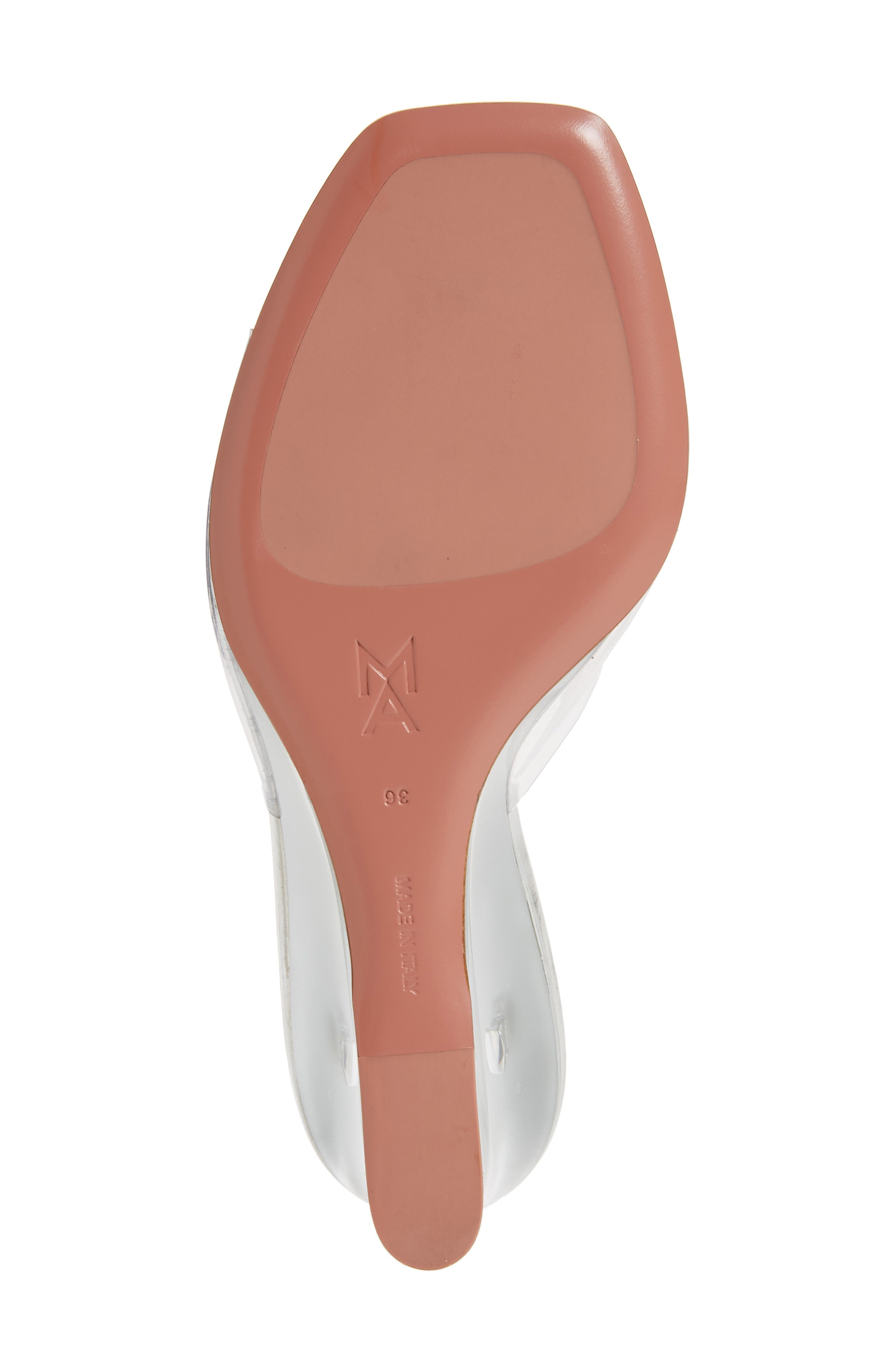 Lupita Clear Wedge Slide Sandal, Alternate, color, TRANSPARENT