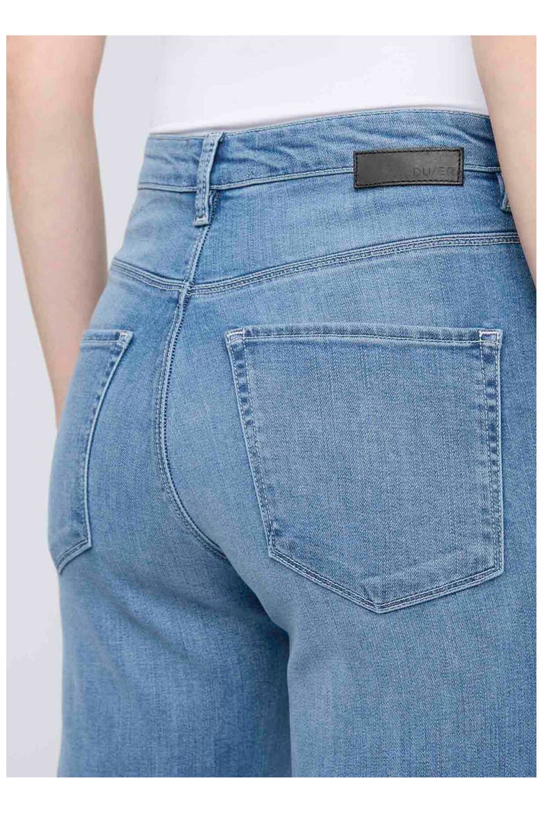 No Sweat Denim High Rise Wide Leg, Alternate, color, Pacific