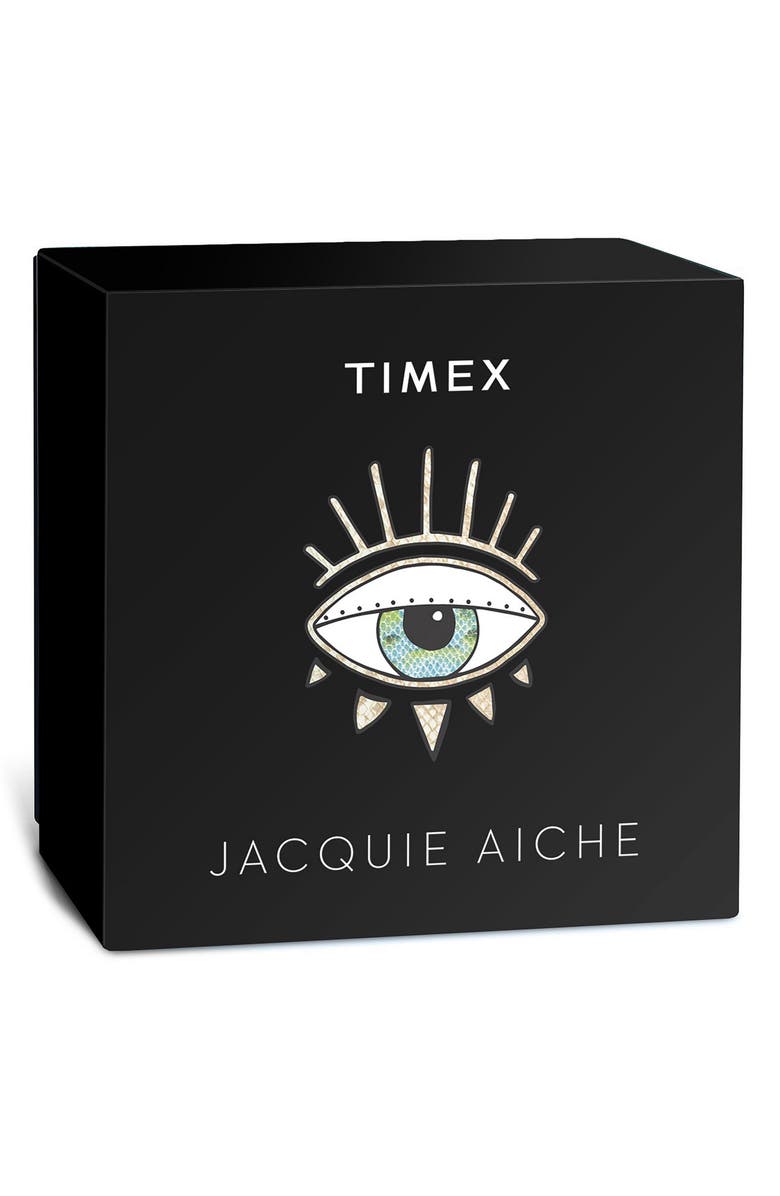 Timex<sup>®</sup> x Jacquie Aiche Crystal Bracelet Watch, 36mm, Alternate, color, 