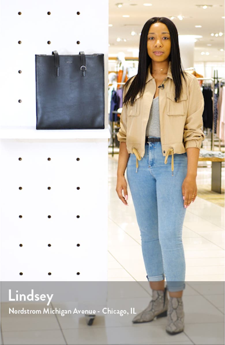 Canci Faux Leather Tote, sales video thumbnail