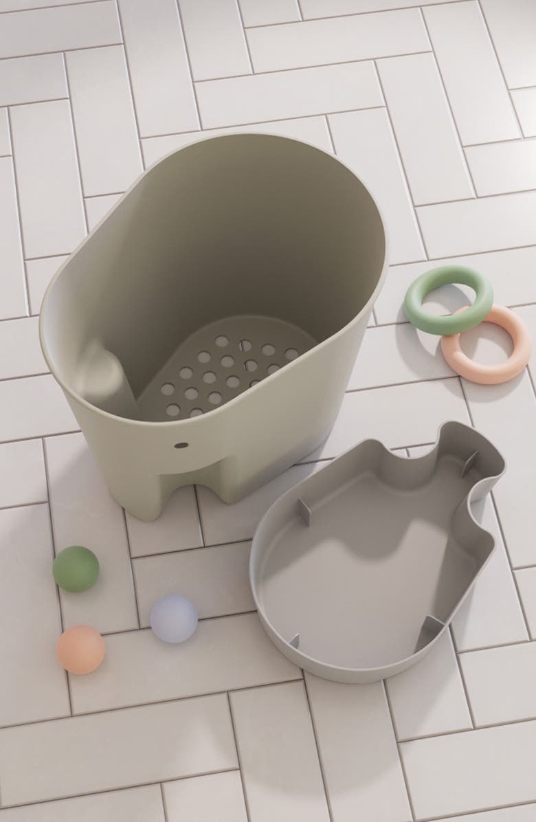 SHNUGGLE Ellie Bath Toy Caddy, Alternate, color, Grey