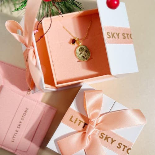 Little Sky Stone Seraphina Celeste Stud Earrings