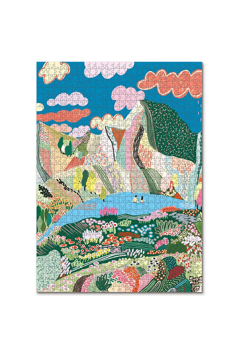 Laguna 1000 Piece Puzzle, Adult Jigsaw, 20 x 27.5 Inches, Main, color, Multicolored
