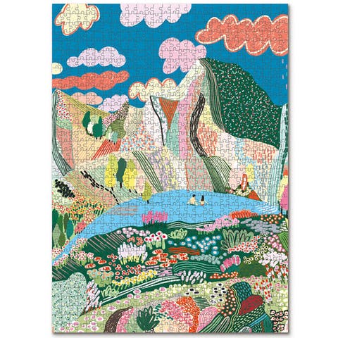 Laguna 1000 Piece Puzzle, Adult Jigsaw, 20 x 27.5 Inches
