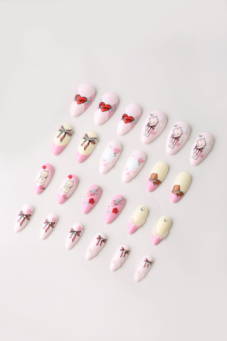 Kewpie Pastel - Kewpie Press-on Nails, Alternate, color, Pink