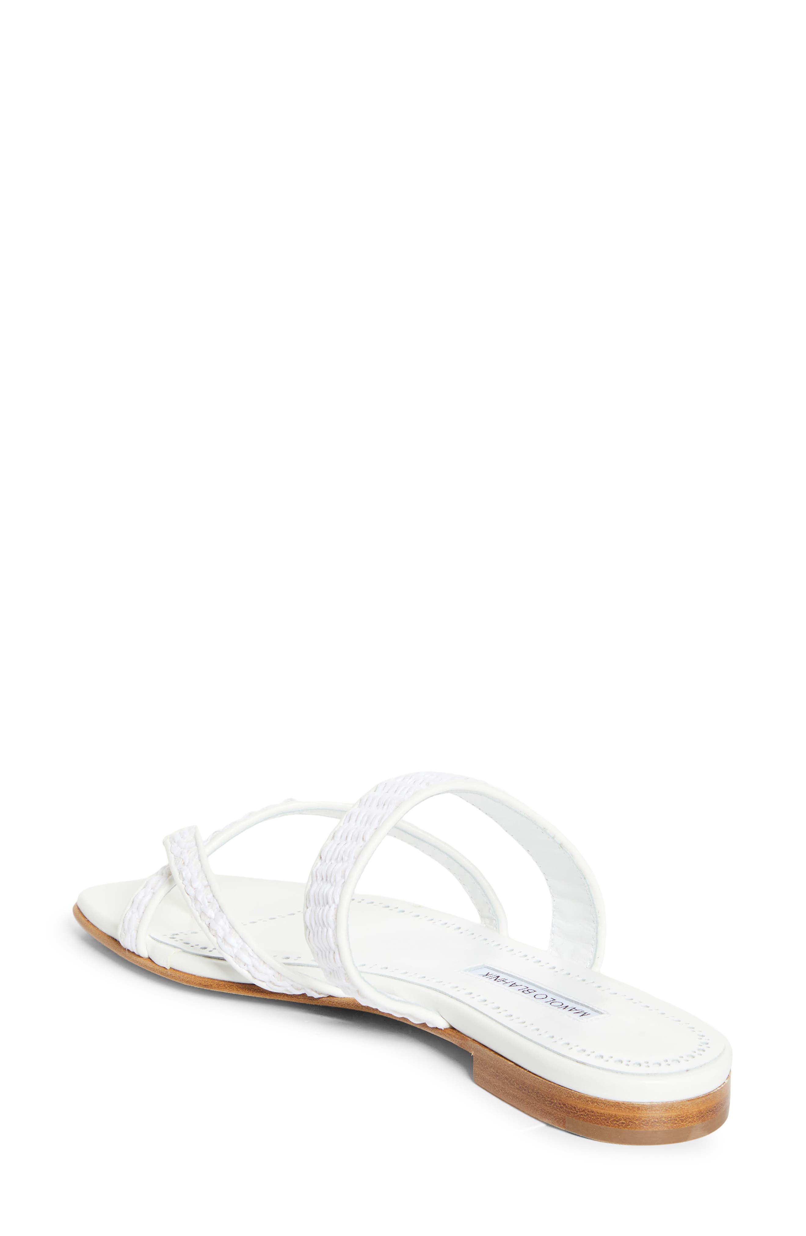 Manolo Blahnik Susa Crossover Sandal, Alternate, color, 