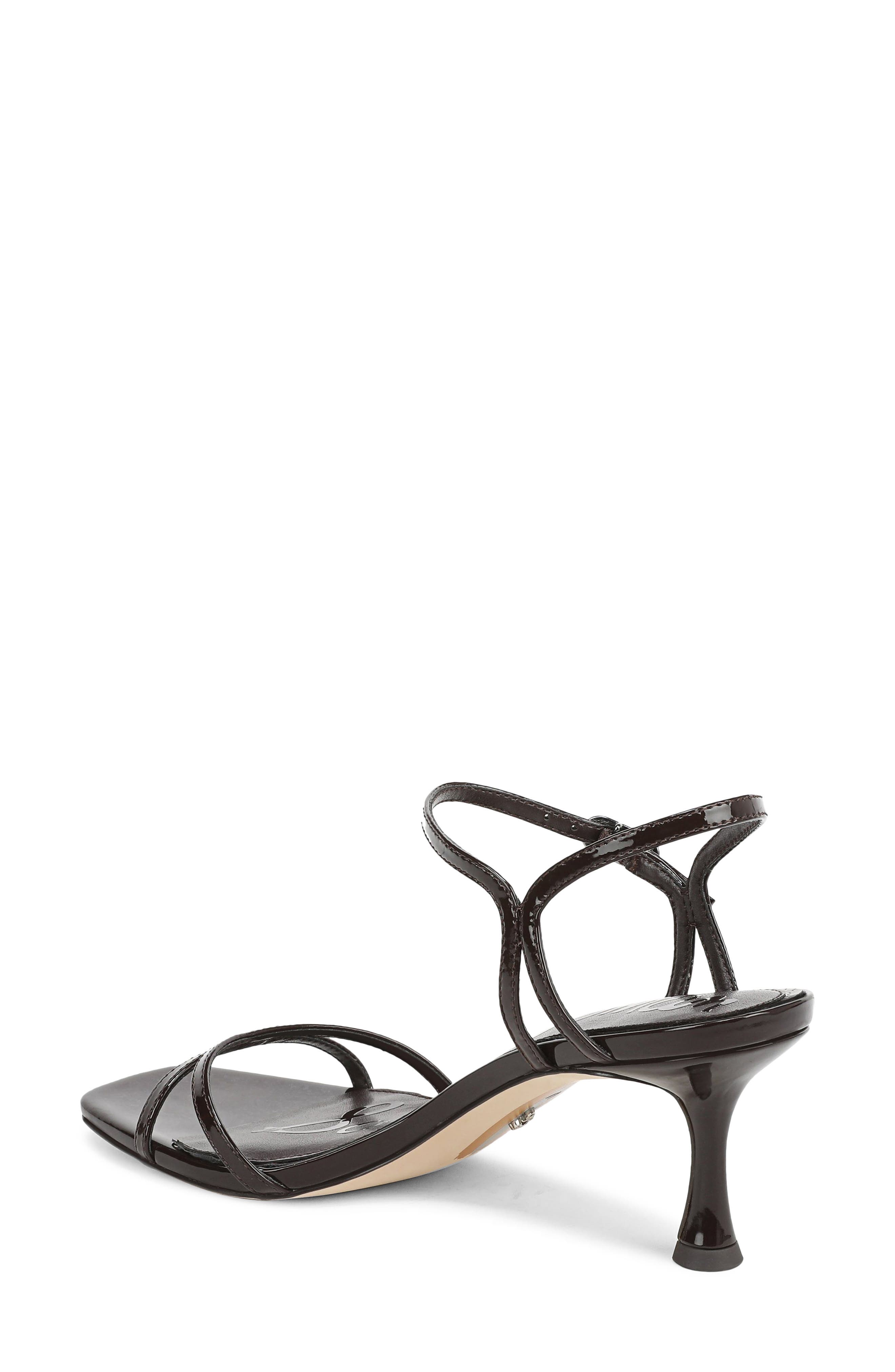 Presley Strappy Sandal, Alternate, color, RICH CHOCOLATE