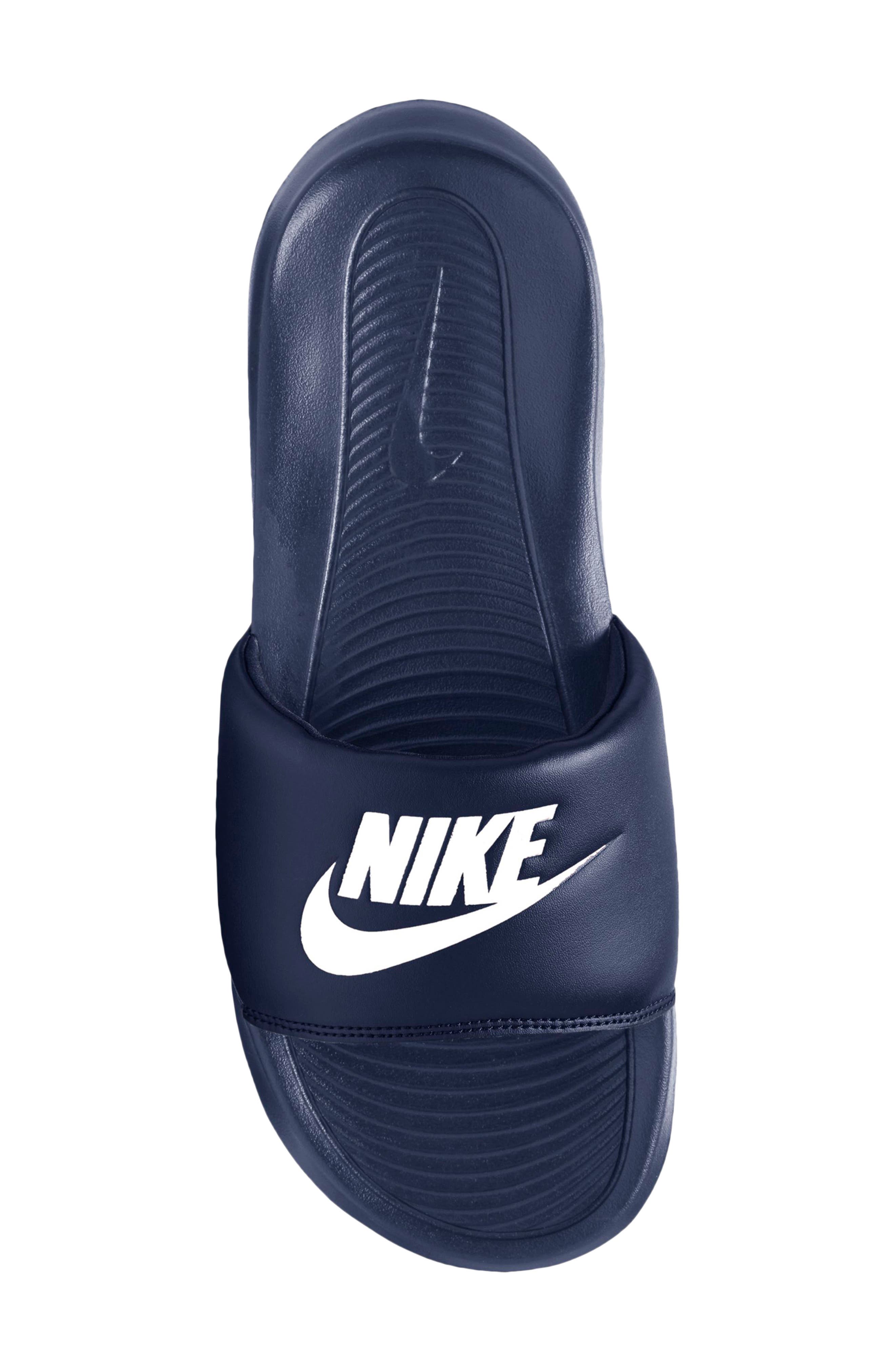 Victori One Sport Slide, Alternate, color, 401 MNNAVY/WHITE